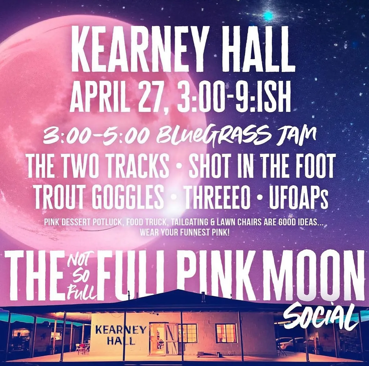 Kearney Hall Show Poster
